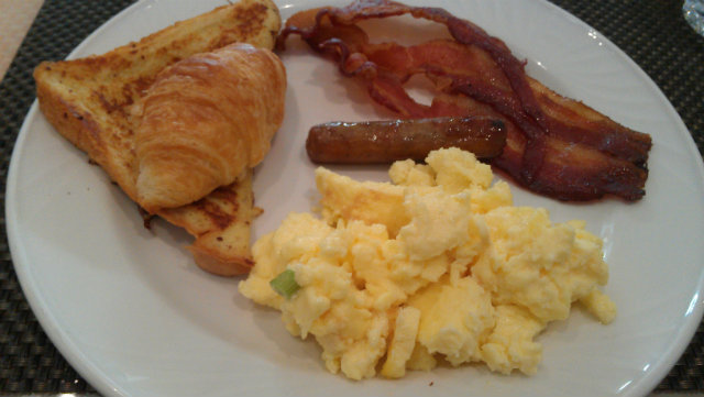 breakfast at the hilton miami airport