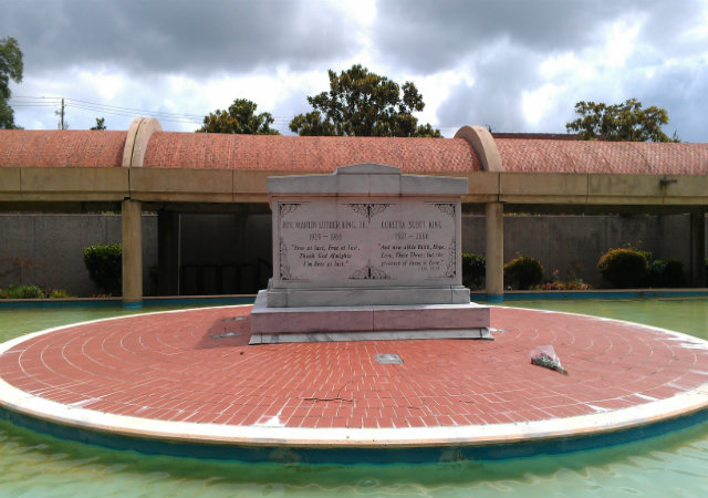 martin luther king jr's tomb