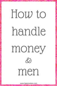 how to handle money www.lapesoetan.com
