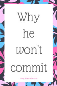 Why he won't commit www.lapesoetan.com