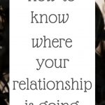 How to know where your relationship is going