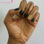 Nail Art:  The Lady and her Jewels
