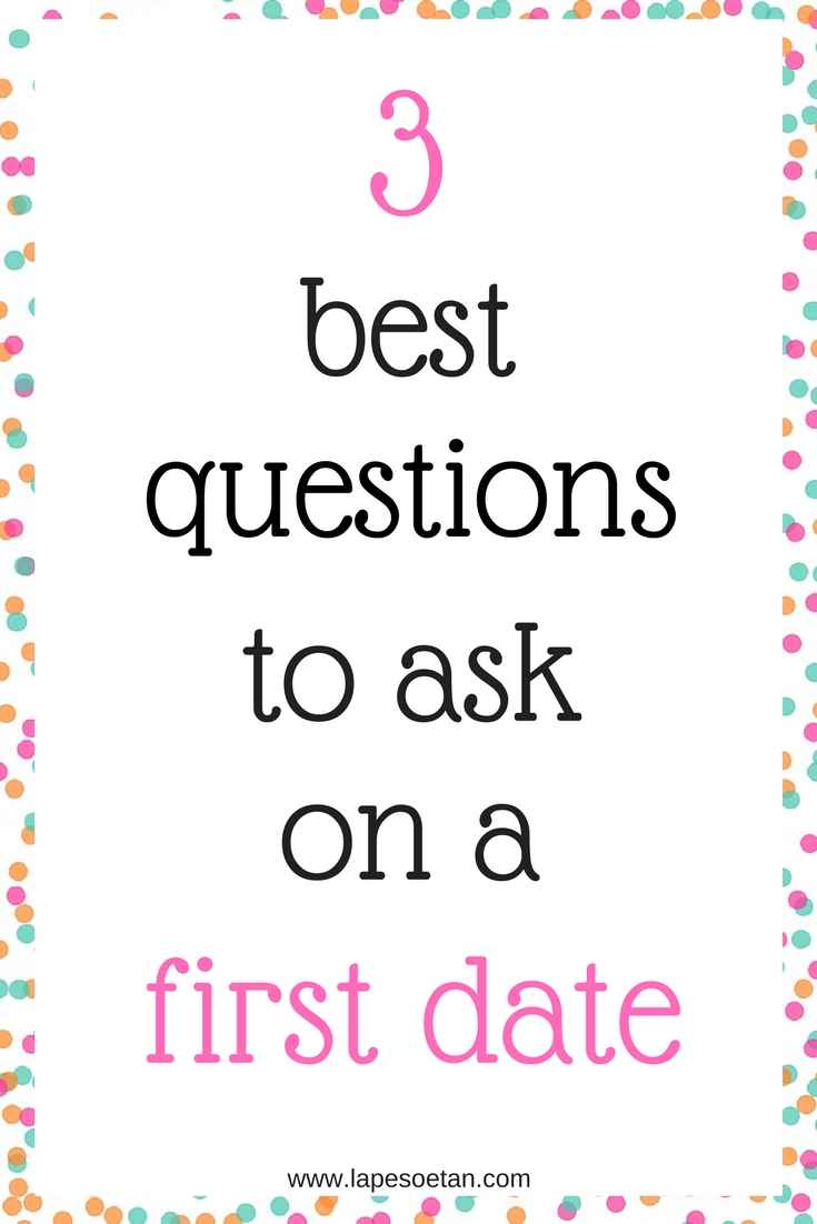 3 best questions to ask on a first date - Lape Soetan